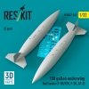 RESKIT RSU32-0240 150 gallon underwing fuel tanks (F-5E, F, N, F-20, AT-3) (2 pcs) (3D Printed) (1/32)